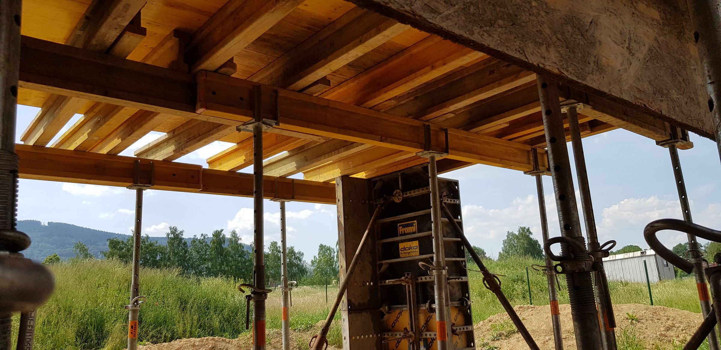Konstrukce střechy rodinného domu