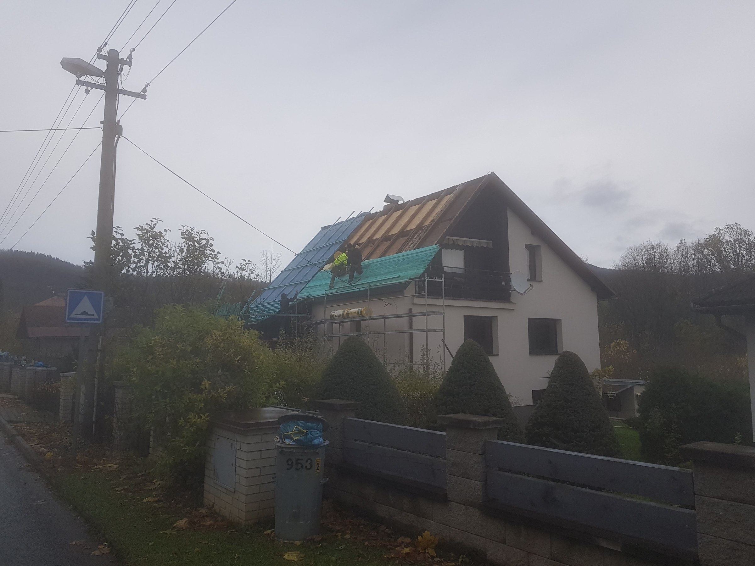 Rekonstrukce střešní krytiny