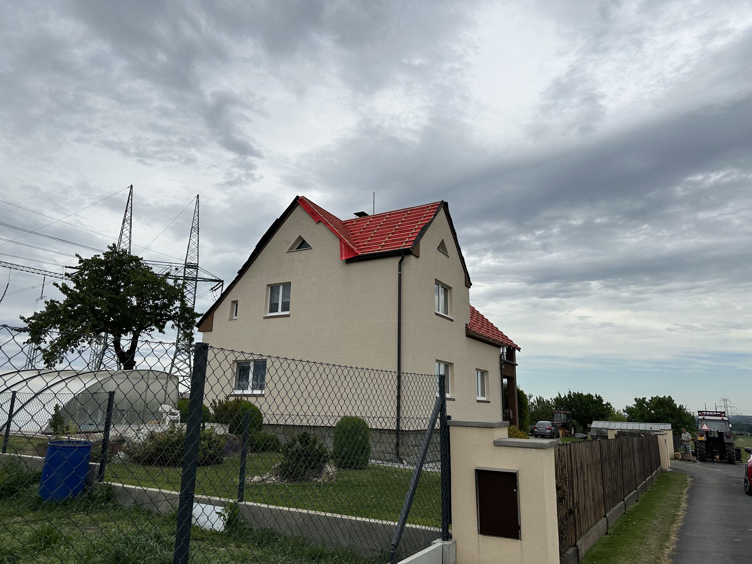 Kompletní rekonstrukce střechy