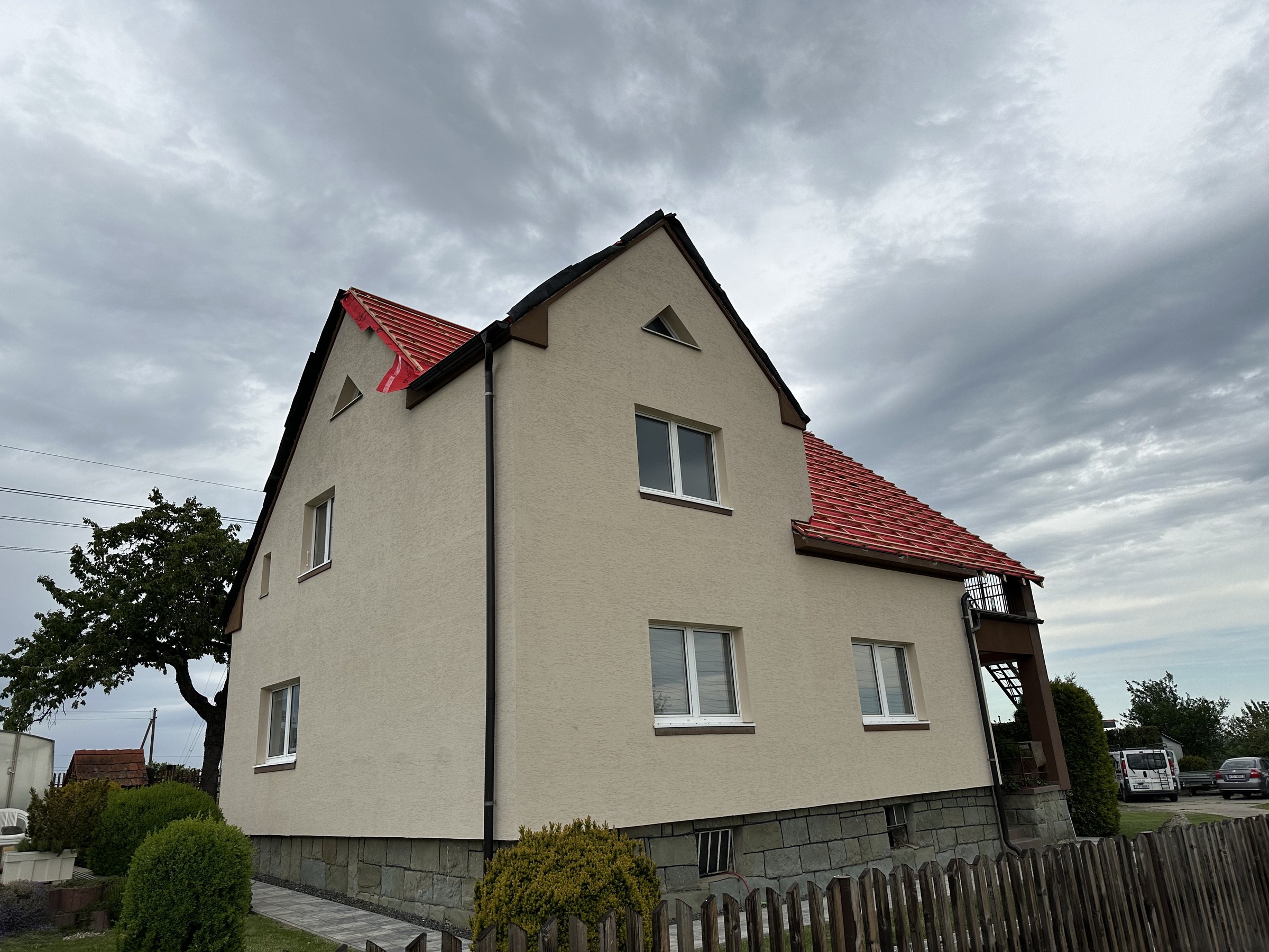 Kompletní rekonstrukce střechy
