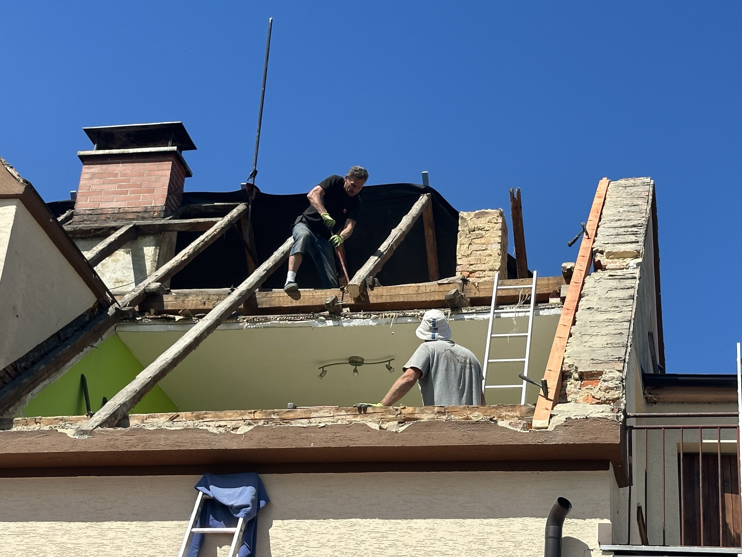 Kompletní rekonstrukce střechy